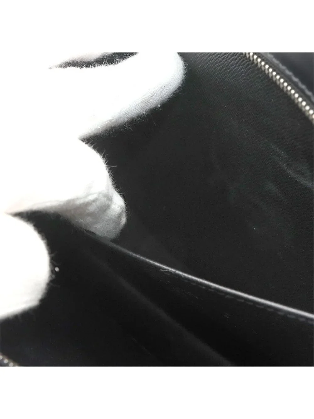 Louis Vuitton Epi Pochette Homme Clutch Leather Noir